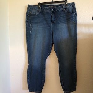 Torrid High Rise Curvy Jeans